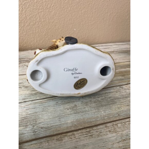 Set of 3 Andrea by Sadek Wildlife Bear Eagle Giraffe Figurines Japan Porcelain - Picture 8 of 16